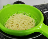 Foto del paso 1 de la receta: Espaguetis con carne y verduras