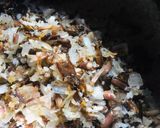 A picture of step 1 of Vazhaipoo ragi addai / plantain flower ragi adai (healthy breakfast receipe).