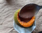 A picture of step 7 of Stuffed Chocolate Mango Kulfi.