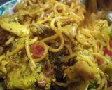 عکس مرحله 1 از دستور ماکارونی با مرغ