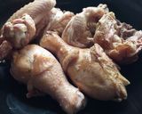 A picture of step 2 of Chicken soup.