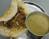சிக்கன் கறி தோசை(chicken kari dosai recipe in tamil) ரெசிபி ஸ்டேப் 5 புகைப்படம்