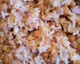 Foto del paso 1 de la receta: Tacu Tacu de Frejol Canario con Trucha frita y Ensalada