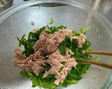 A picture of step 3 of Japanese Tuna and Green Sweet Peppers.