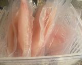 Foto del paso 2 de la receta: Tiritas de pescado con champiñones