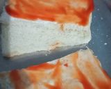 A picture of step 2 of Mayonnaise sandwich.