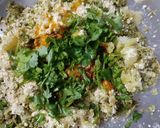 A picture of step 5 of Broccoli tikki (patties).