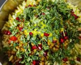 A picture of step 3 of Pure jain bhel.