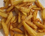 A picture of step 3 of Crispy fries.
