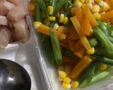 Foto langkah ke 4 dari resep Tumis buncis,wortel,jagung,ayam (menu diet sehat).