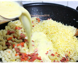 Foto langkah ke 3 dari resep Super Cheesy Macaroni Schotel Panggang.