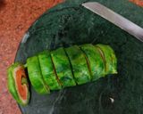 तिरंगा मठरी (tiranga mathri recipe in Hindi) रेसिपी चरण 3 फोटो