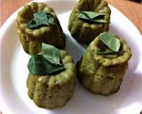 A picture of step 6 of Spanich Moong Dal Dhokla  #Kids Tiffin.