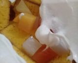 A picture of step 6 of Pineapple Dome Cake.