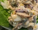 Φωτογραφία βήματος 4 της συνταγής Σαλάτα 🥗 με διάφορα υλικά 🍄🥚🌽🧀🍋🥒🧅 της Έλενας