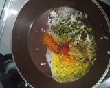 A picture of step 5 of Paneer zingy parcel (Dominos style).