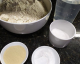Foto del paso 1 de la receta: Bagels integrales con harina de avena