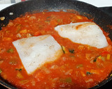 Foto del paso 4 de la receta: Bacalao con fritada de verduras