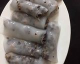 A picture of step 3 of Keto Bánh Cuốn.