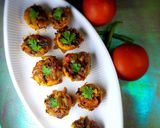 वेजिटेबल स्ट्फ्ड मशरूम (Vegetable Stuffed Mushroom Recipe in Hindi) रेसिपी चरण 7 फोटो