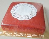 Foto langkah ke 6 dari resep Thai Butter Red Velvet Cake.