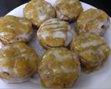 A picture of step 4 of Peach Pie Cups.