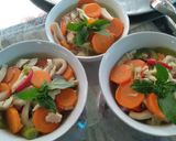 Hình bước làm 5 của món Cách làm bánh canh bột mì