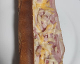Foto del paso 3 de la receta: Bocata de bacon, queso y jamón York