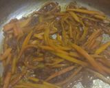 A picture of step 2 of Paneer veg staffing hearts.