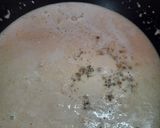 A picture of step 3 of Thirattipal or Jaggery Palkova.