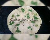 A picture of step 13 of Alu wala naan.