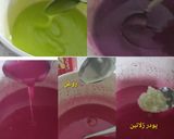 عکس مرحله 2 از دستور راحت الحلقوم های رنگارنگ