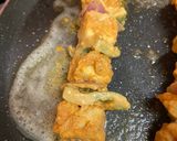 A picture of step 2 of Paneer tikka.