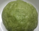 A picture of step 2 of Palak Masala Puri.