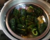 A picture of step 3 of Barwa Karela.