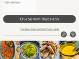 Cách gửi hình cooksnap cho chủ bếp