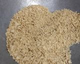 A picture of step 1 of Leftover chapathi mixture.