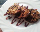Foto del paso 4 de la receta: Galletas de plátano y frambuesas
