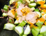 A picture of step 5 of Ridge Gourd(jhinga) Aloo Posto (poppy seeds).