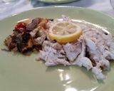 A picture of step 4 of Fish with roasted vegetables.