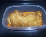 Foto del paso 15 de la receta: Filetes de pollo empanados con salsa de pimientos del Piquillo