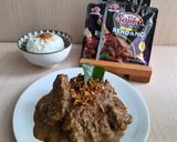 Foto langkah ke 6 dari resep Rendang Sapi Bumbu Instant.