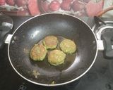 A picture of step 4 of Homemade Spicy and Tasty Palak ke Kebab.
