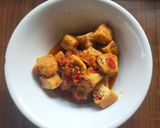 Foto langkah ke 4 dari resep Tumis tahu coklat.