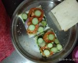 A picture of step 2 of Vegetable Sandwich.