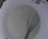 A picture of step 6 of Eggless chocolate chip vanilla cake #Chocolatebakingcontest.
