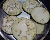 Baingan kachri / bhaja recipe step 1 photo