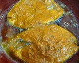 A picture of step 4 of Seer fish fry.
