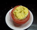 Foto del paso 5 de la receta: Huevos en canoa y huevos rellenos