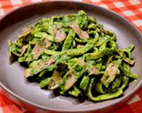 Petrezselymes - sonkás tészta recept fázis 6 fotója